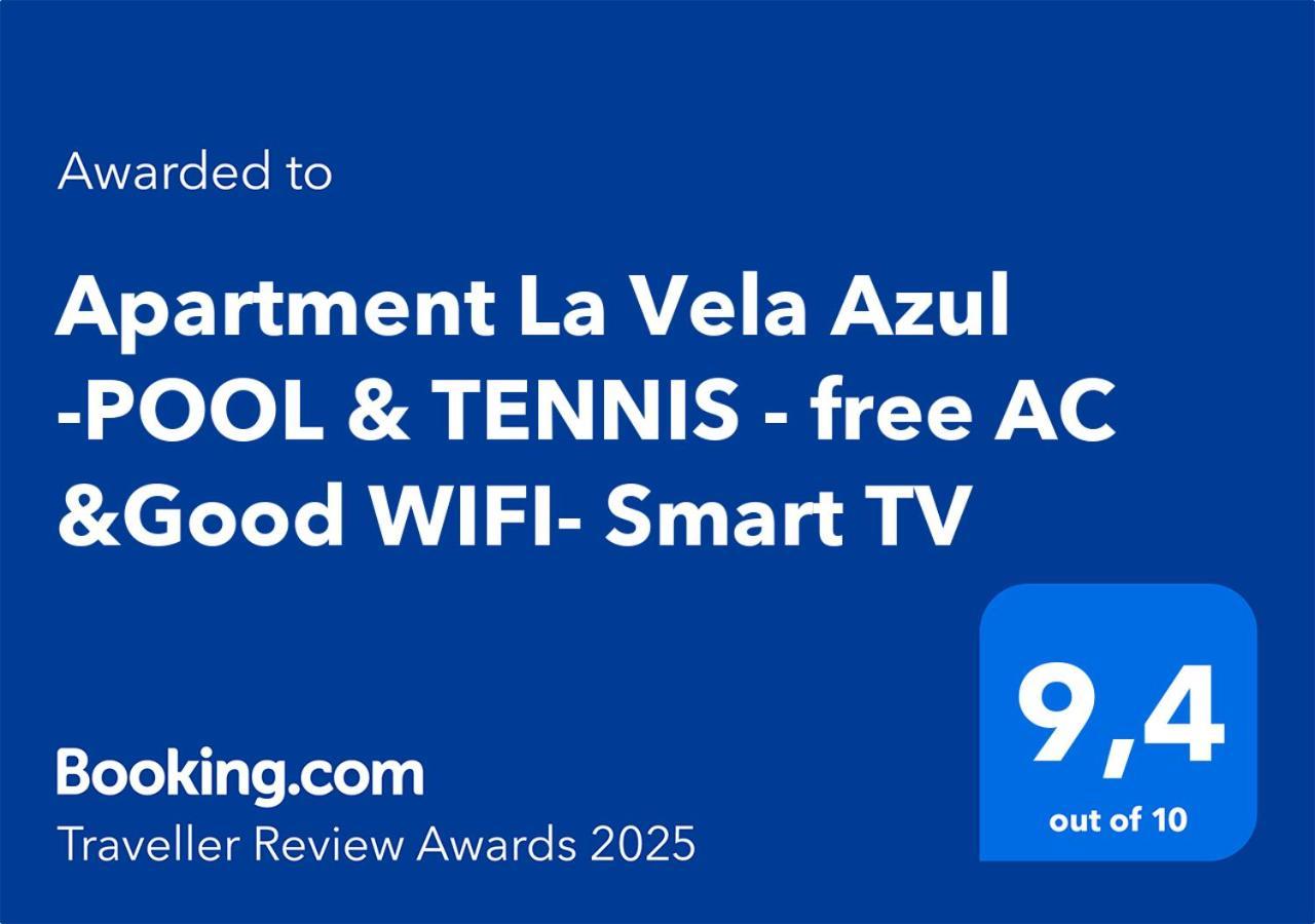Apartment La Vela Azul -Pool & Tennis - Free Ac &Good Wifi- Smart Tv Πουέρτο Ντελ Κάρμεν Εξωτερικό φωτογραφία